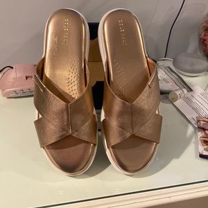 Brand new ladies flat opened toes sandals from Cole Haan